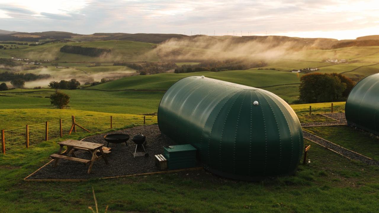 Further Space At Hillhead Farm Luxury Glamping Pods, Dumfries, Scotland 外观 照片