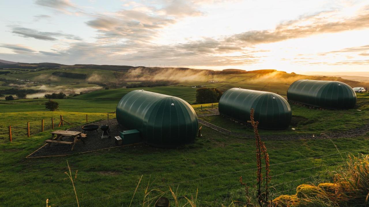 Further Space At Hillhead Farm Luxury Glamping Pods, Dumfries, Scotland 外观 照片