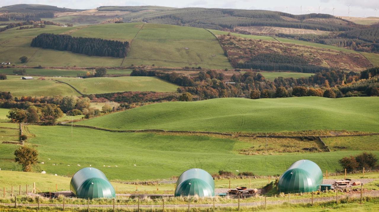 Further Space At Hillhead Farm Luxury Glamping Pods, Dumfries, Scotland 外观 照片