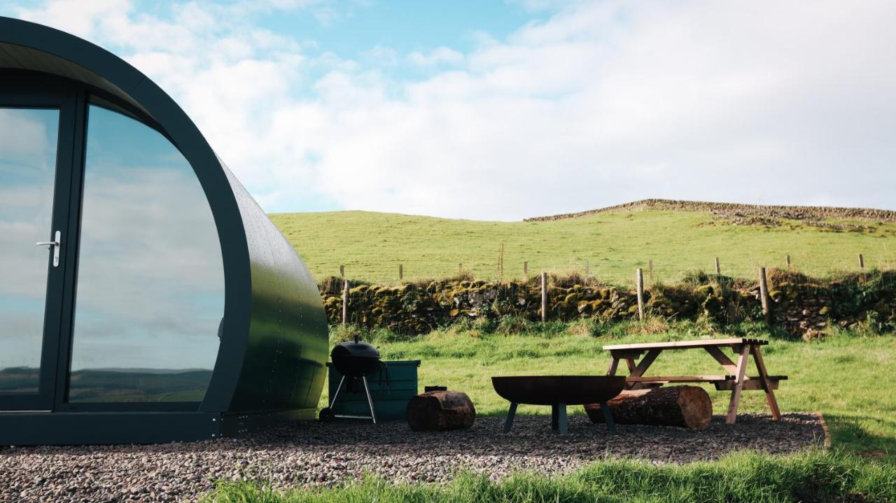 Further Space At Hillhead Farm Luxury Glamping Pods, Dumfries, Scotland 外观 照片
