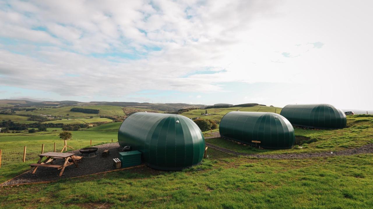 Further Space At Hillhead Farm Luxury Glamping Pods, Dumfries, Scotland 外观 照片